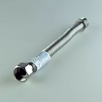 Сильфонная подводка для воды 1/2" г/ш 20-40 см
