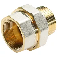 TiM Американка прямая никелированная  2Fx2M HJS077N