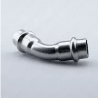 ZEISSLER Пресс-угольник двухраструбный из нержавеющей стали 45° 35mm
