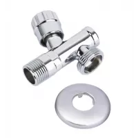 TIM Вентиль с фильтром для подключения сантехнических приборов 1/2"&times;1/2" BL5866.02
